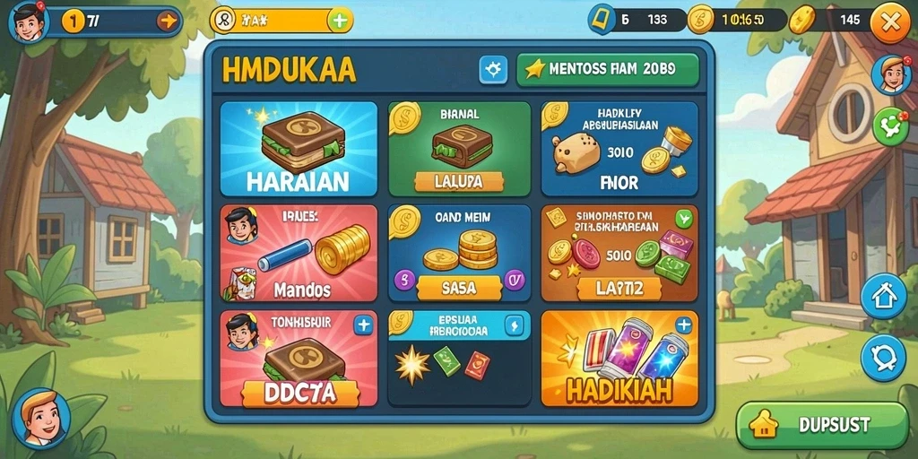 Level-level menantang yang membuat ketagihan.