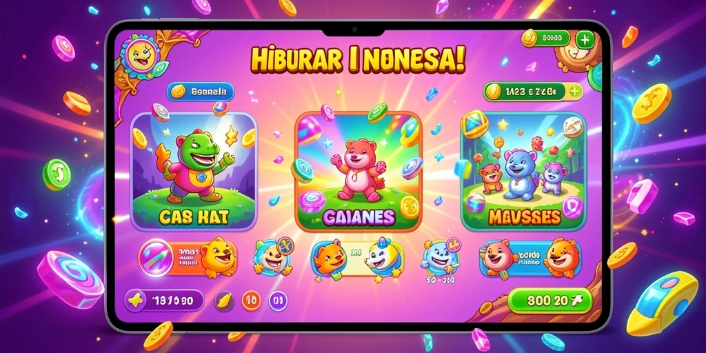Grafis yang memukau dengan dunia penuh warna.