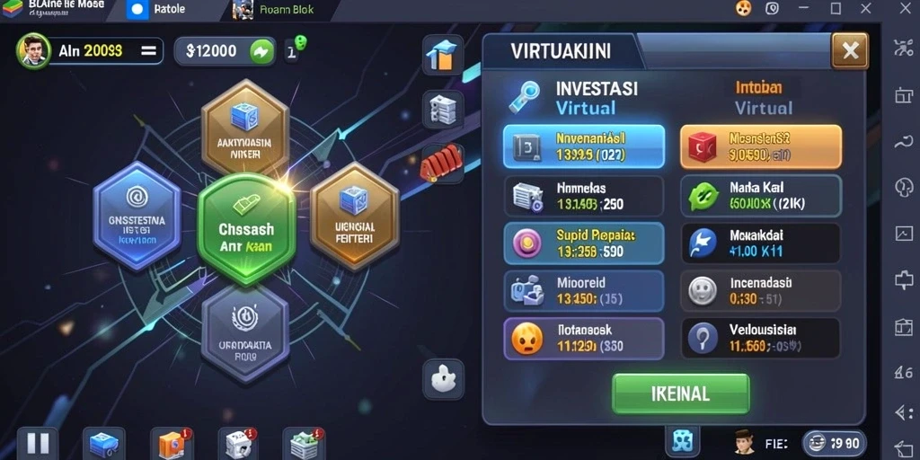 Screenshot memperlihatkan fitur bonus harian yang ditawarkan.